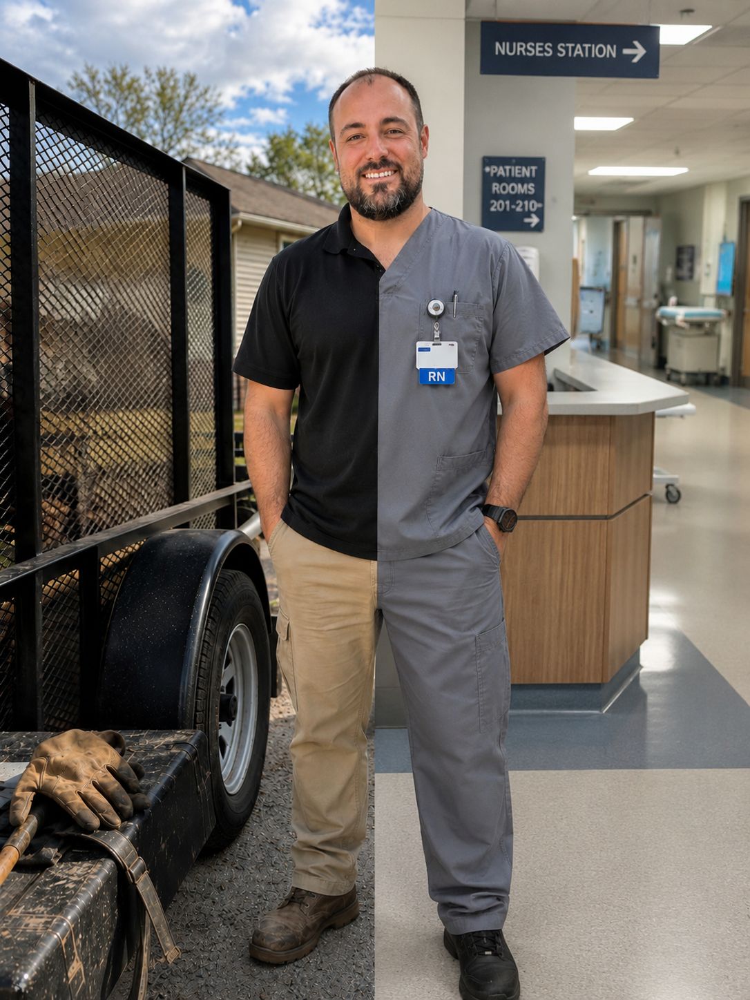 John, owner of John's Junk Removal and local Registered Nurse in Hot Springs Arkansas